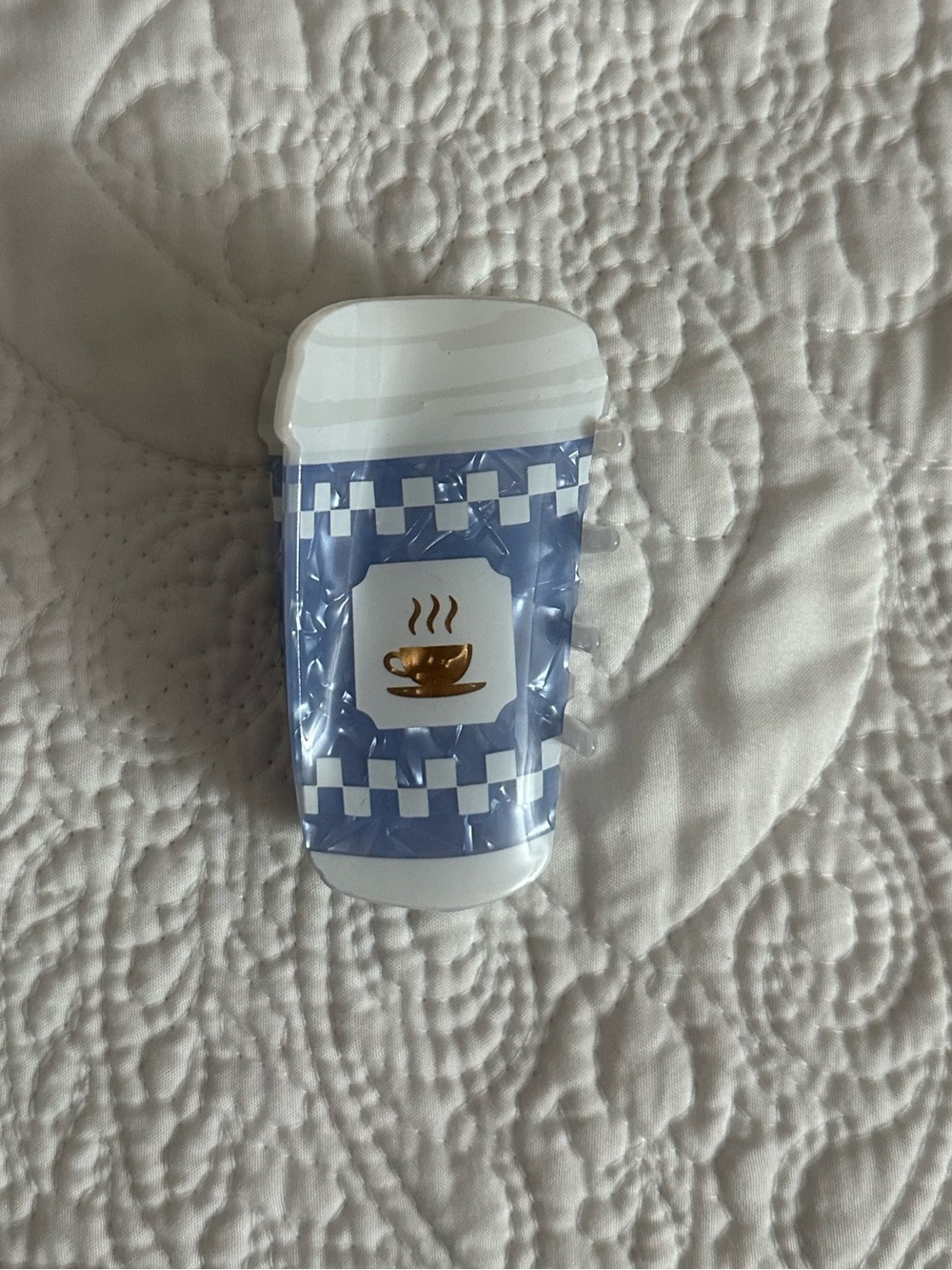 Aerie coffee claw clip